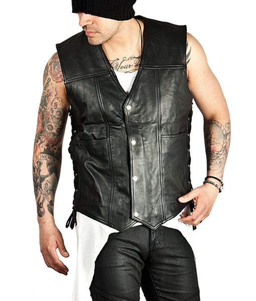 Daryl Dixon The Walking Dead Angel Leather Vest for Sale