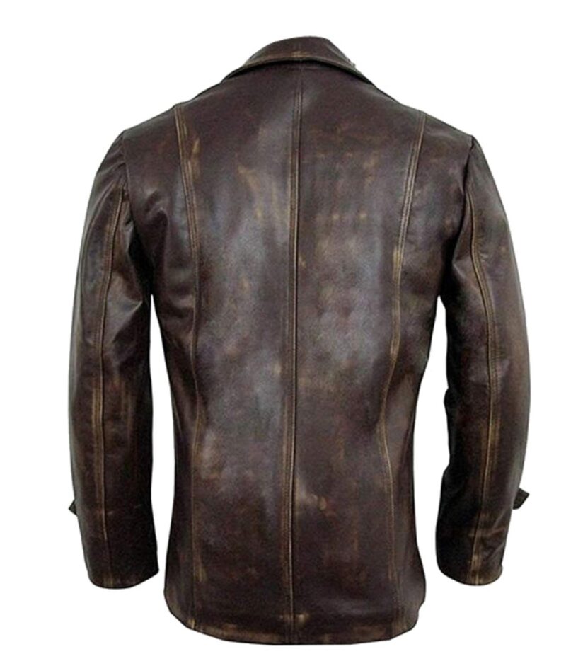 Supernatural Dean Winchester Brown Distressed Leather Jacket