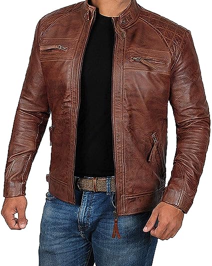 Mens-Distressed-Brown-Cafe-Racer-Leather-Jacket-1